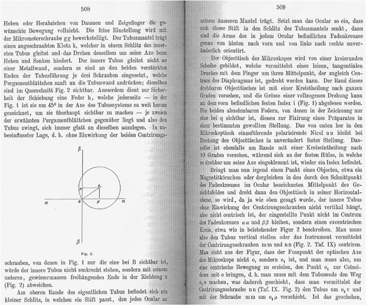 Ein neues Mikroskop f&uuml;r mineralogische und petrographische Untersuchungen